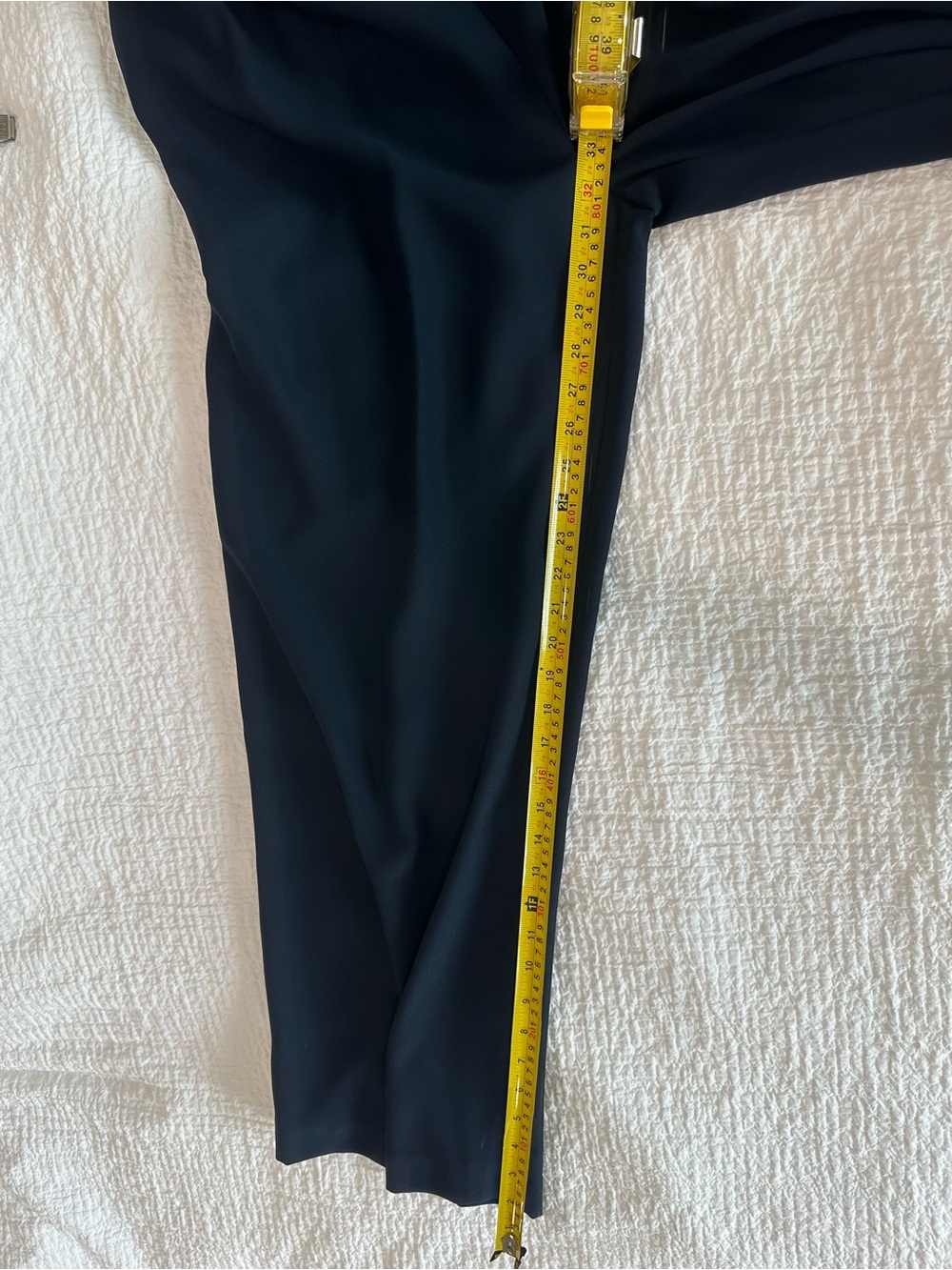 NWT Lauren Ralph Lauren Navy Jumpsuit Gold Crest Buttons Size 6 MSRP $345 - Picture 10 of 12